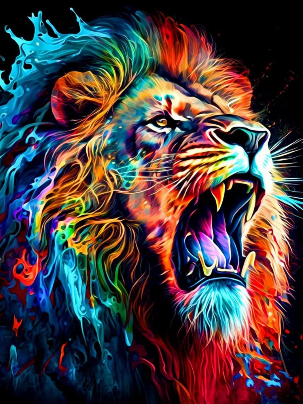 Lion | Diamond Painting