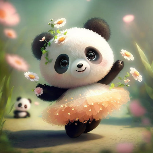 Panda | Diamond Painting