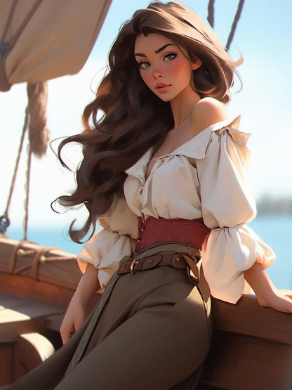 Beautiful Girl | Diamond Painting