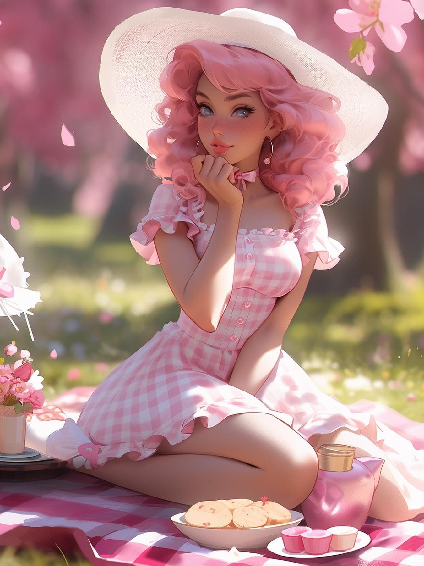 Beautiful Girl | Diamond Painting