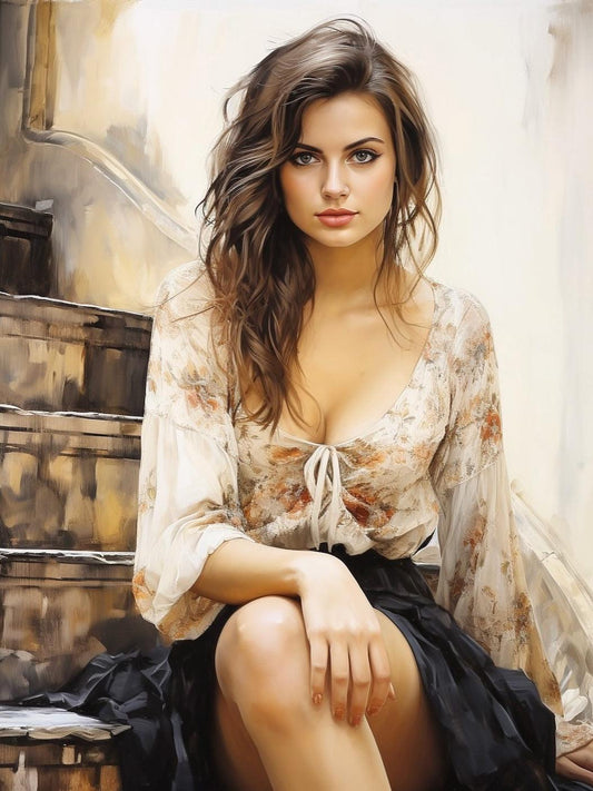 Sexy Woman | Diamond Painting