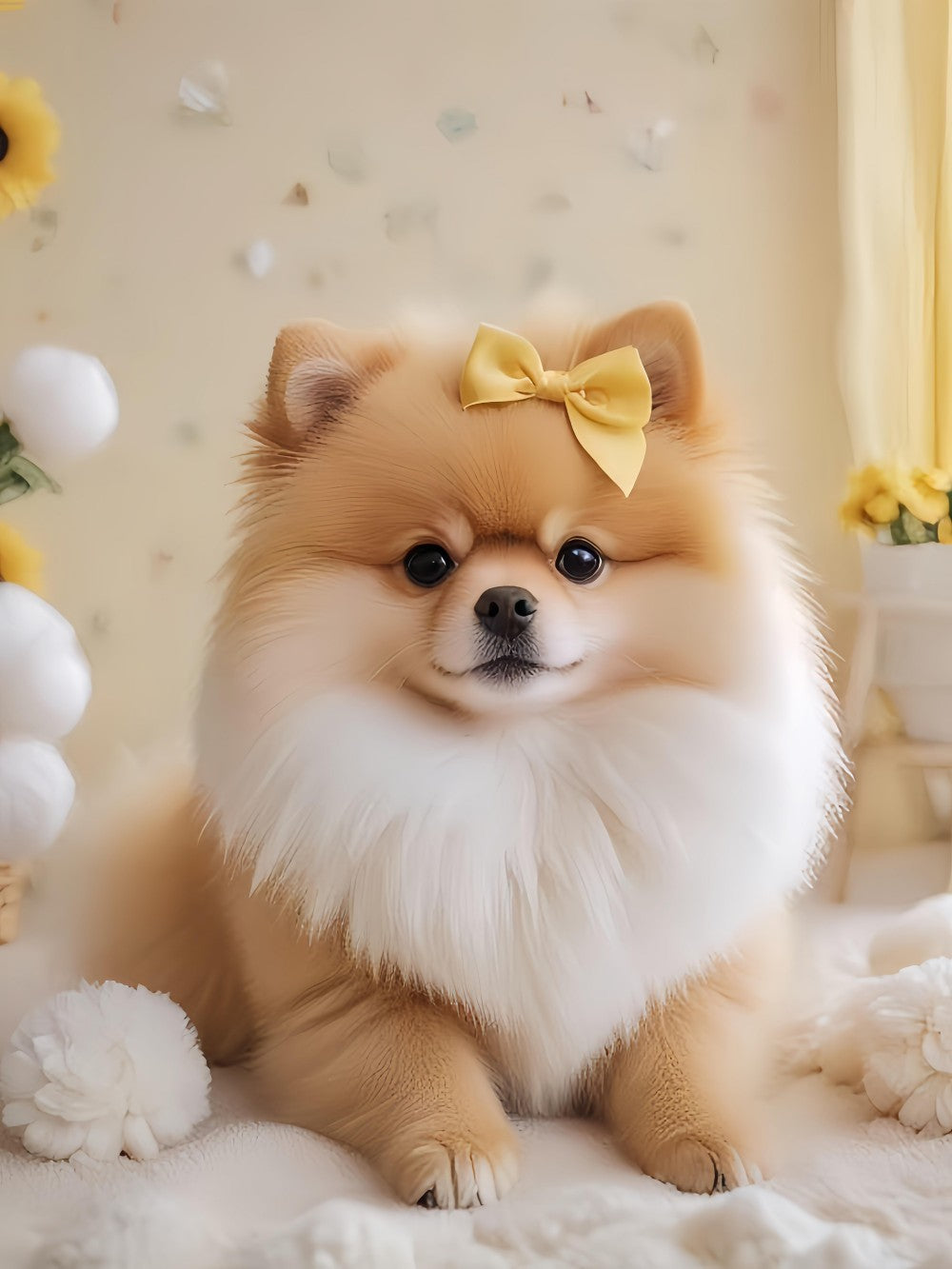 Pomeranian Dog | Diamond Painting