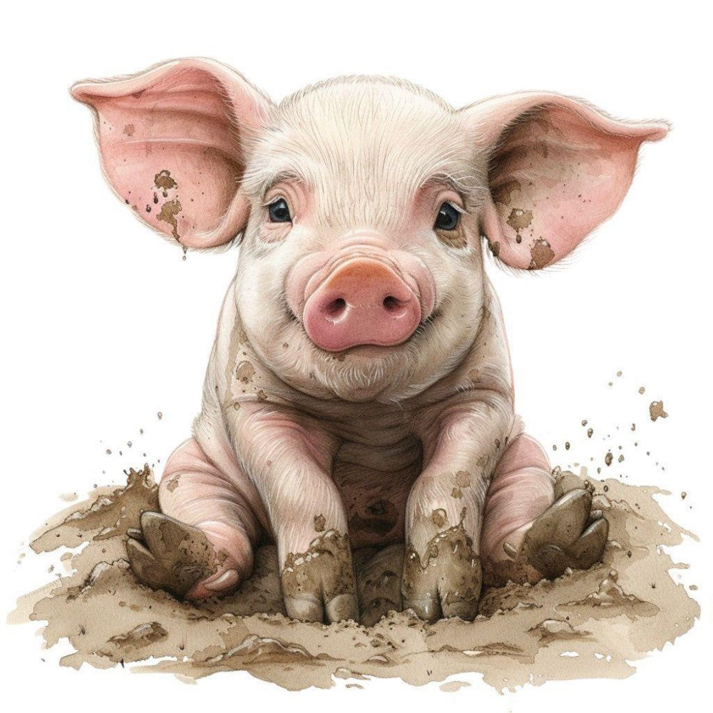 Pig | Diamond Painting