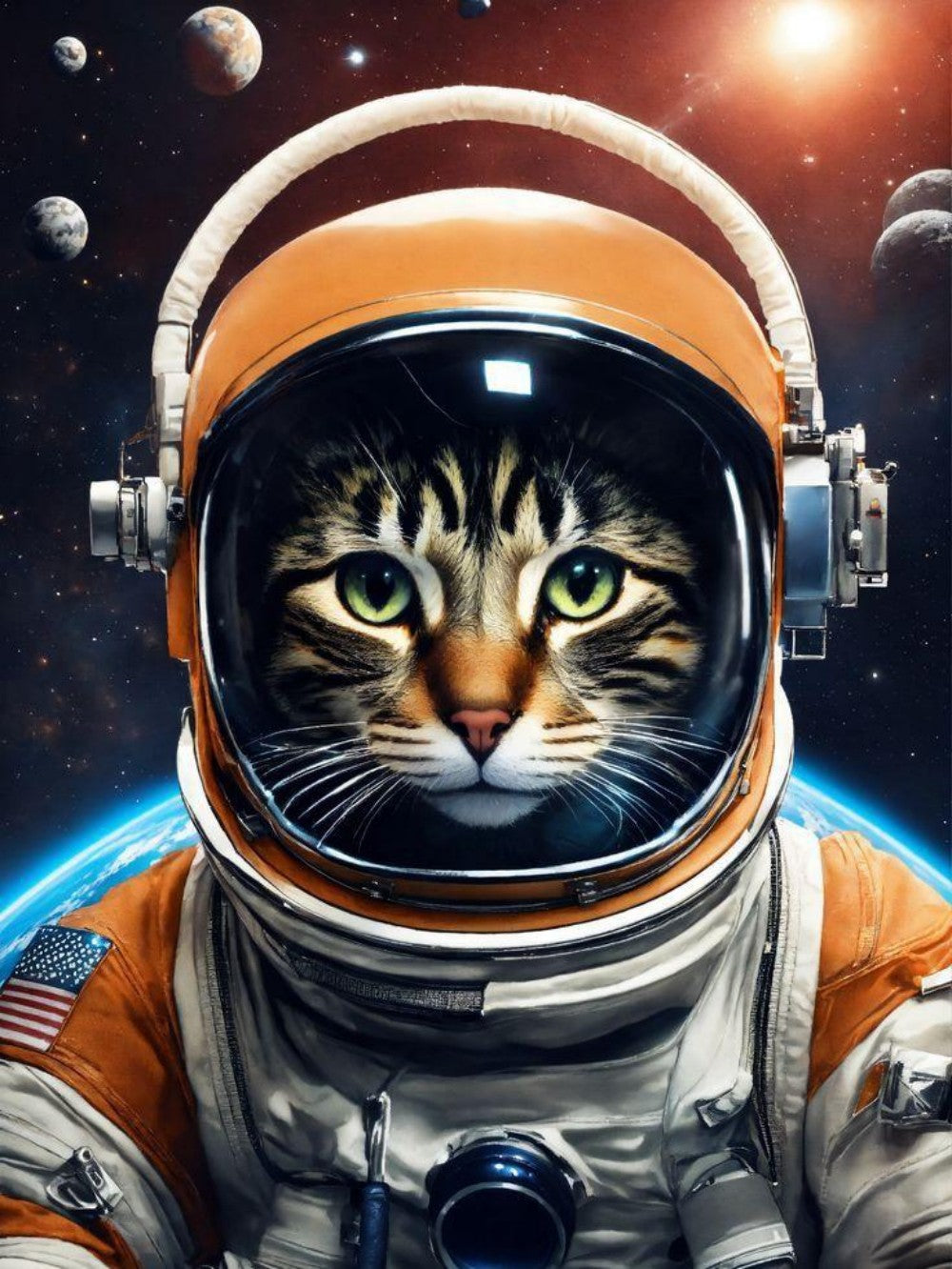 Cats in Space | Diamond Painting