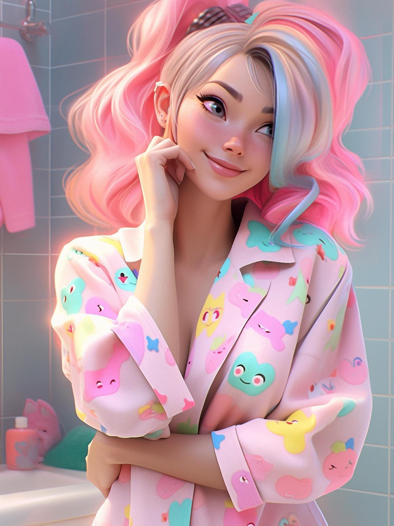 Beautiful Girl | Diamond Painting