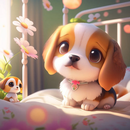 Dog Beagle | Diamond Painting