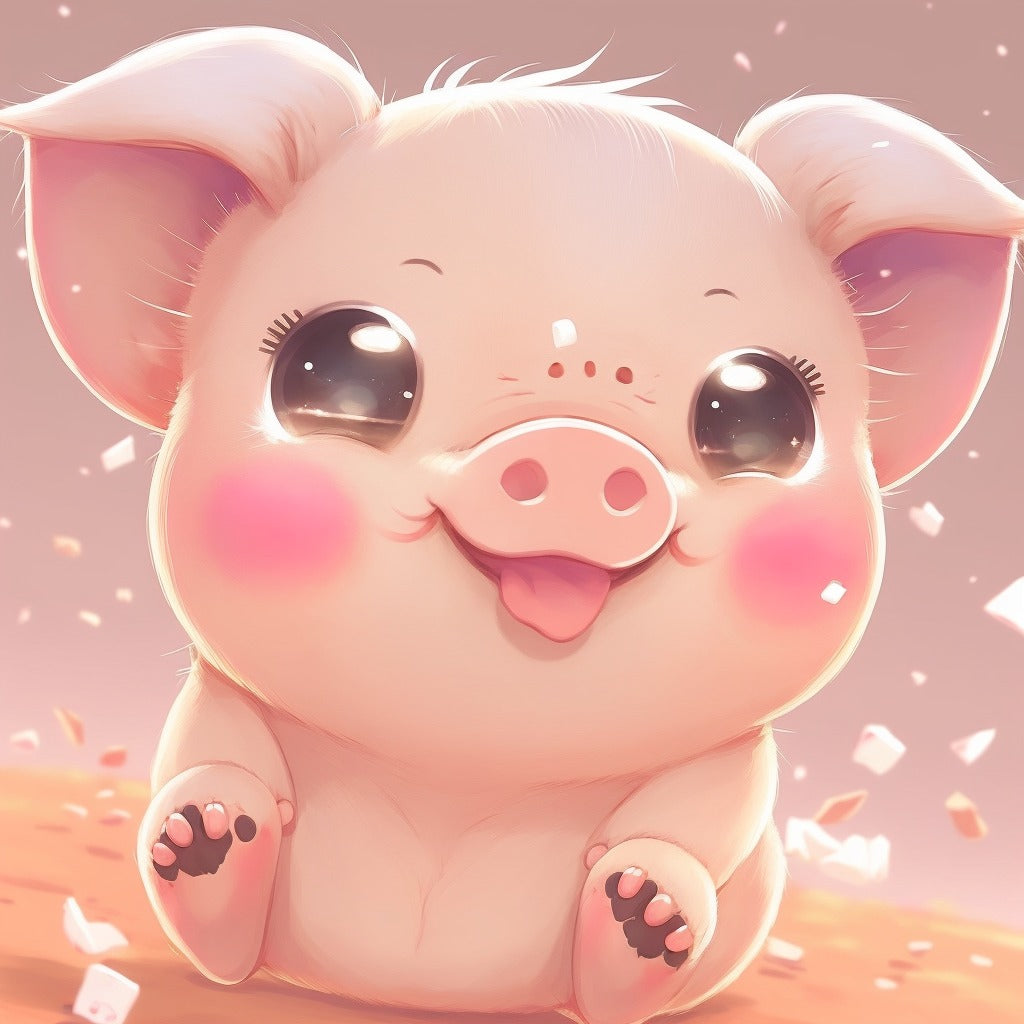 Pig | Diamond Painting