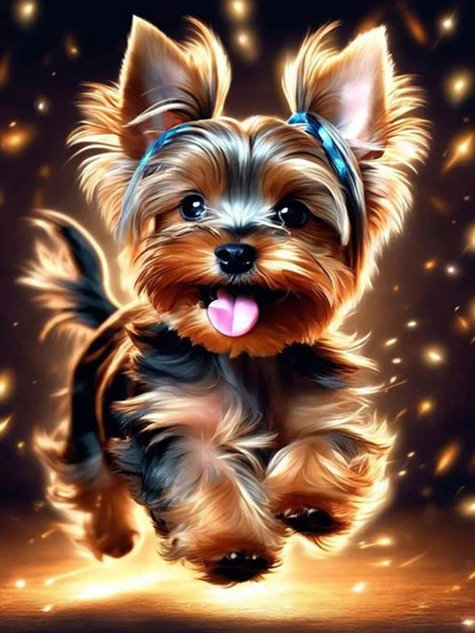Dog Yorkie | Diamond Painting