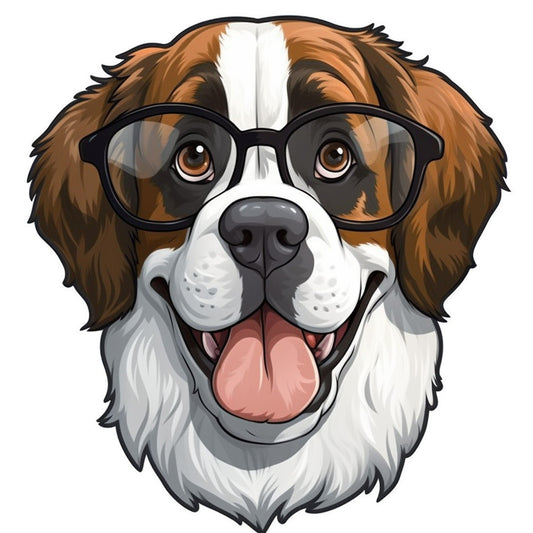 Saint Bernard Dog | Diamond Painting