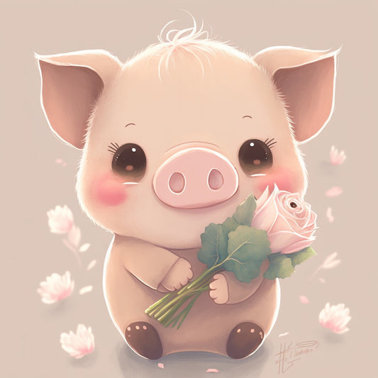 Pig | Diamond Painting