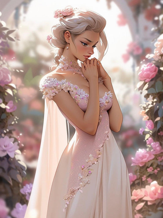 Beautiful Girl | Diamond Painting