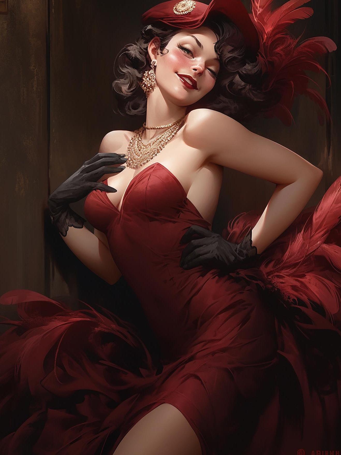 Beautiful Girl | Diamond Painting