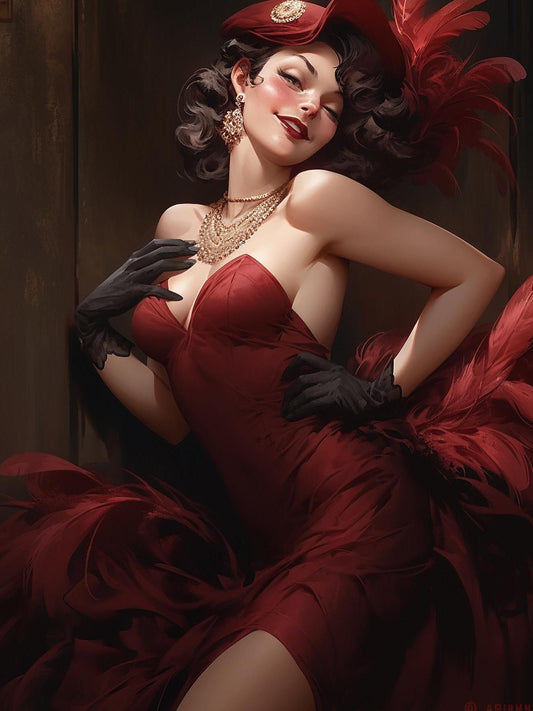 Beautiful Girl | Diamond Painting