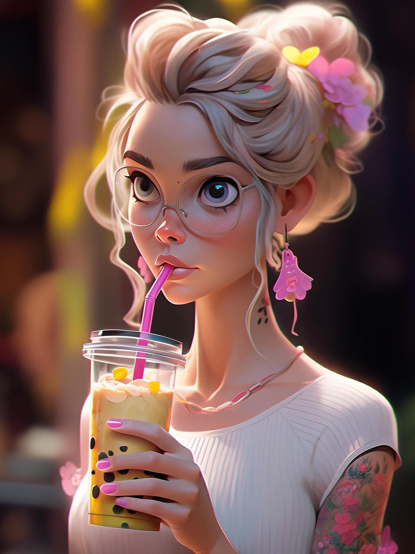 Beautiful Girl | Diamond Painting