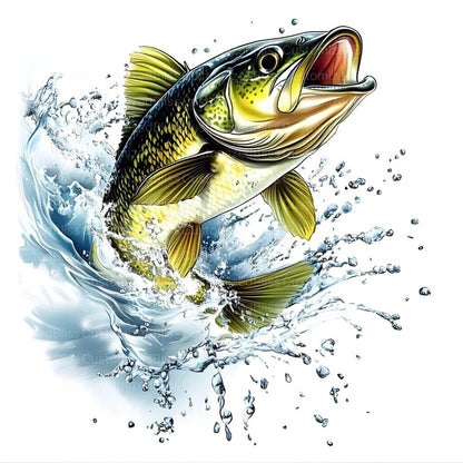 Bass Fish | Diamond Painting