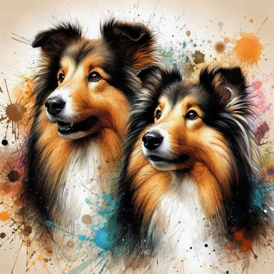 Sheltie Dog | Diamond Painting