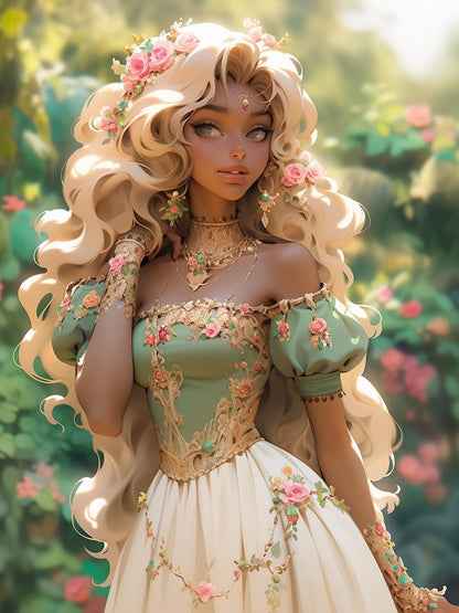 Beautiful Girl | Diamond Painting