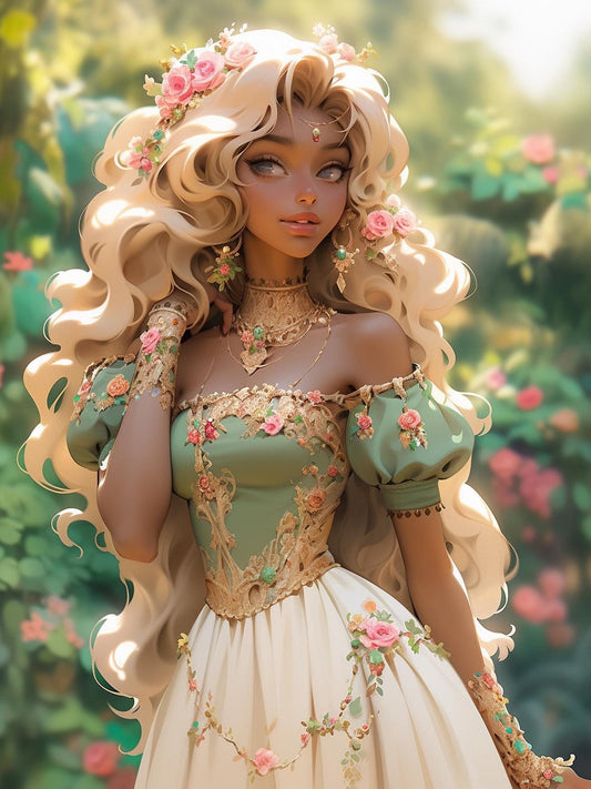 Beautiful Girl | Diamond Painting