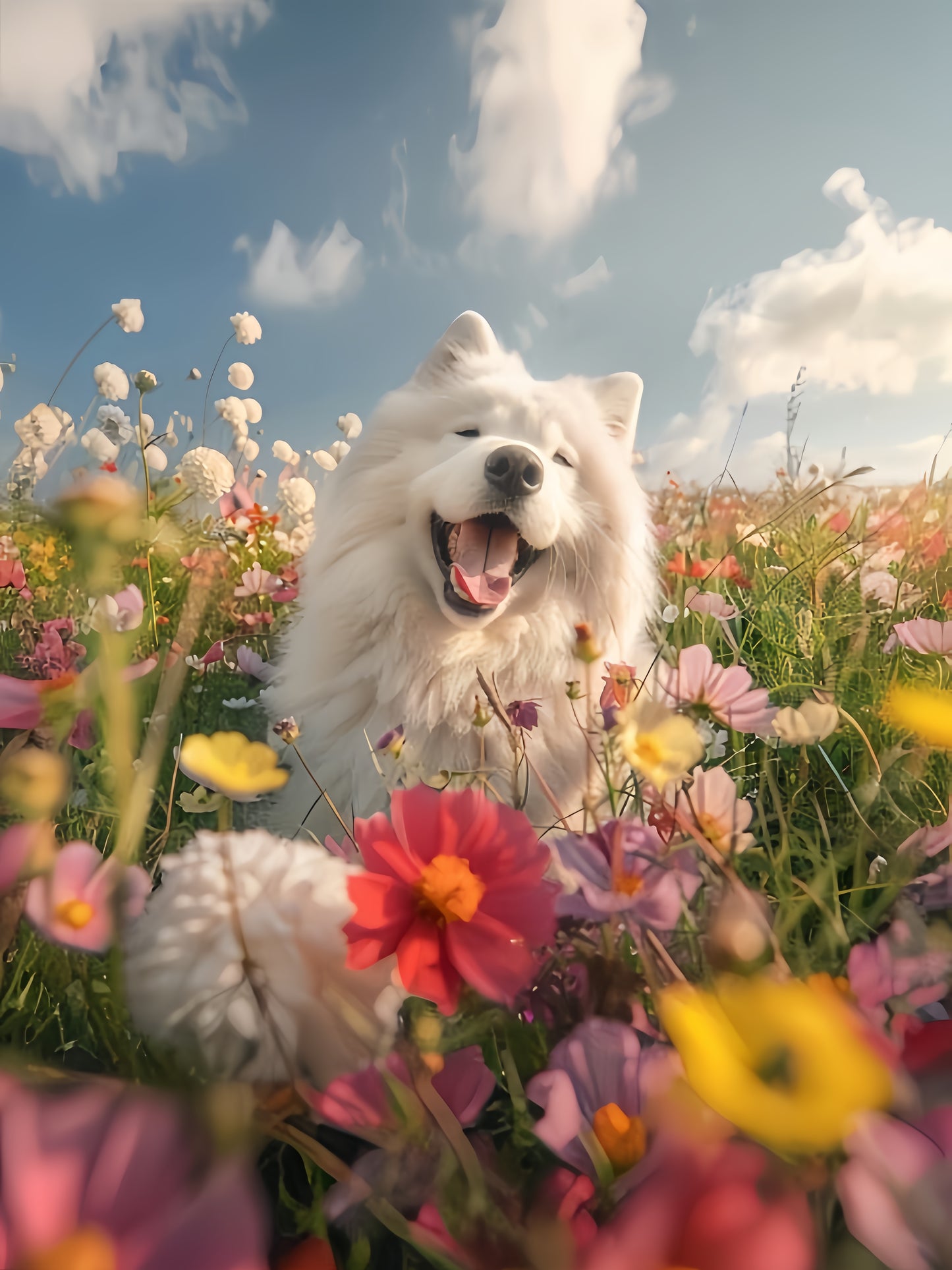 Samoyed Dog | Diamond Painting