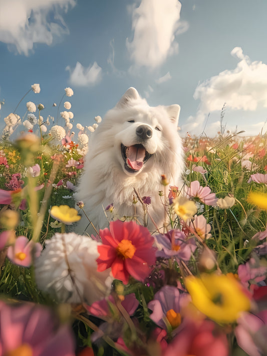 Samoyed Dog | Diamond Painting