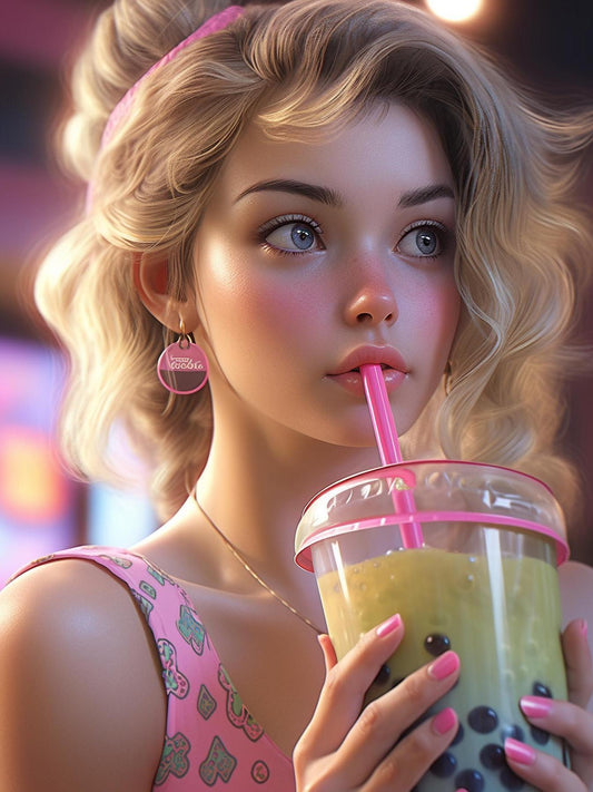 Beautiful Girl | Diamond Painting