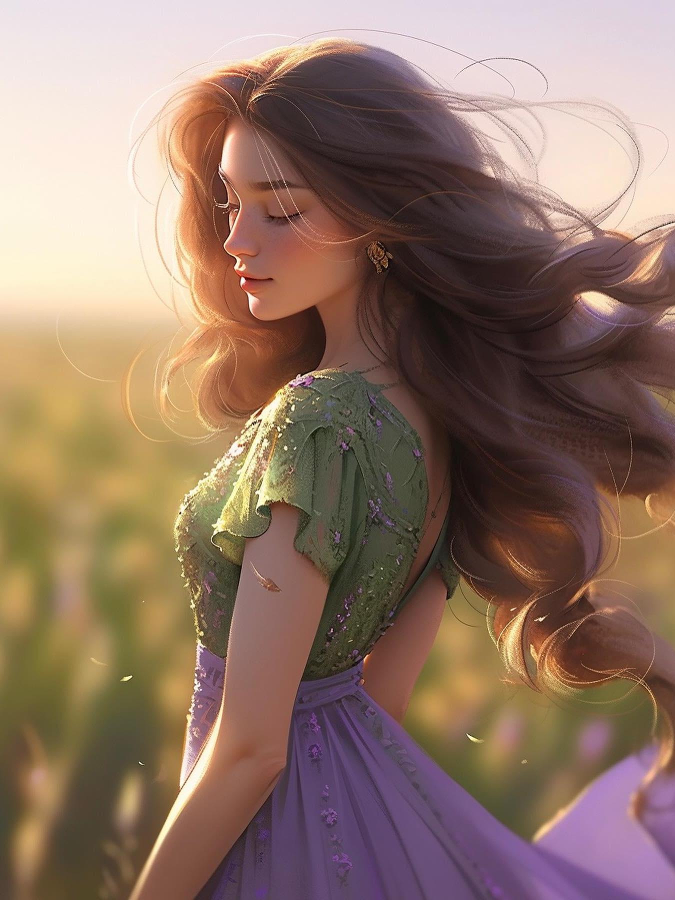 Beautiful Girl | Diamond Painting
