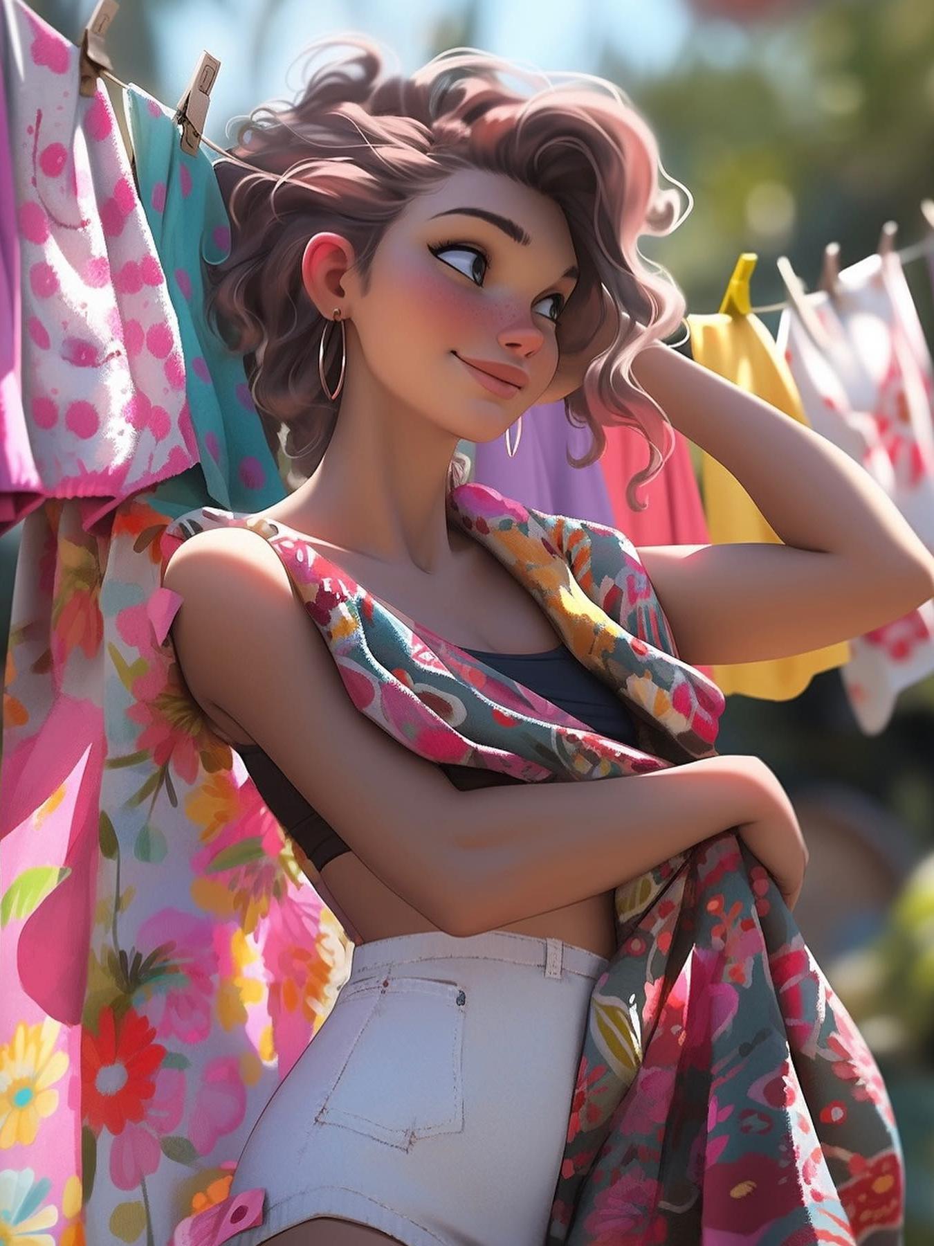 Beautiful Girl | Diamond Painting