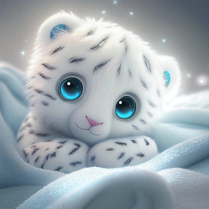 Snow Leopard | Diamond Painting