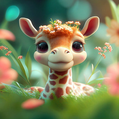 Giraffe | Diamond Painting