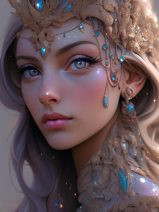 Beautiful Girl | Diamond Painting