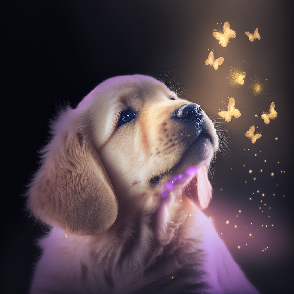 Dog Golden Retriever | Diamond Painting