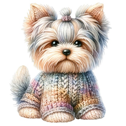 Dog Yorkie | Diamond Painting