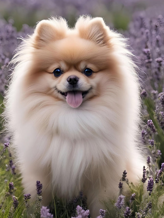 Pomeranian Dog | Diamond Painting