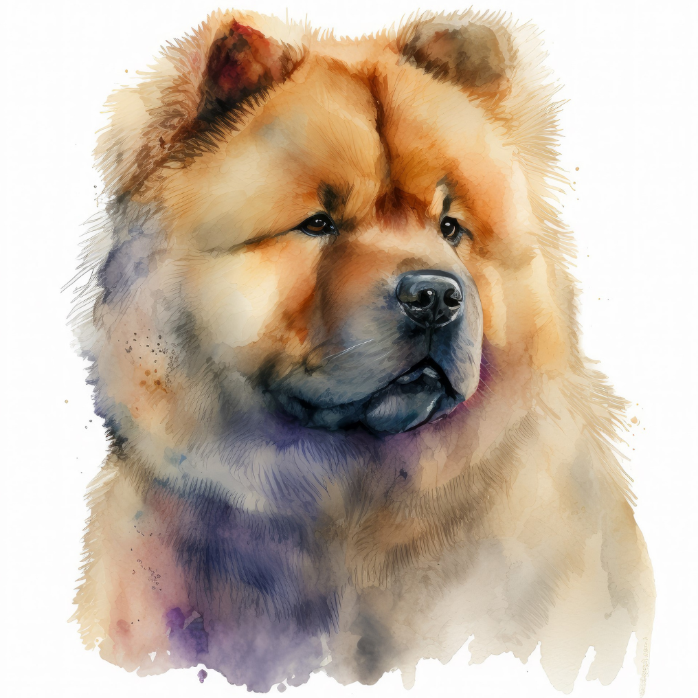 Dog Chow Chow | Diamond Painting