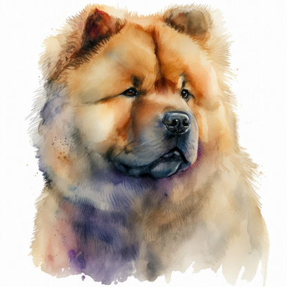 Dog Chow Chow | Diamond Painting