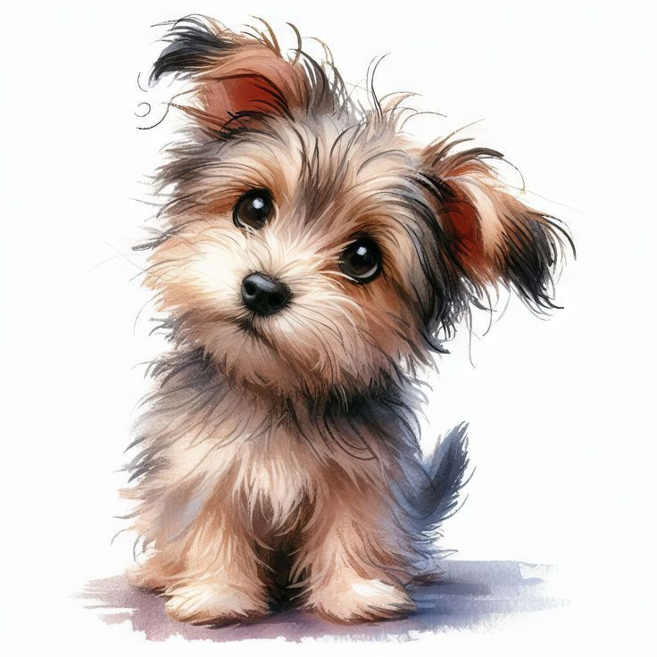 Dog Yorkie | Diamond Painting