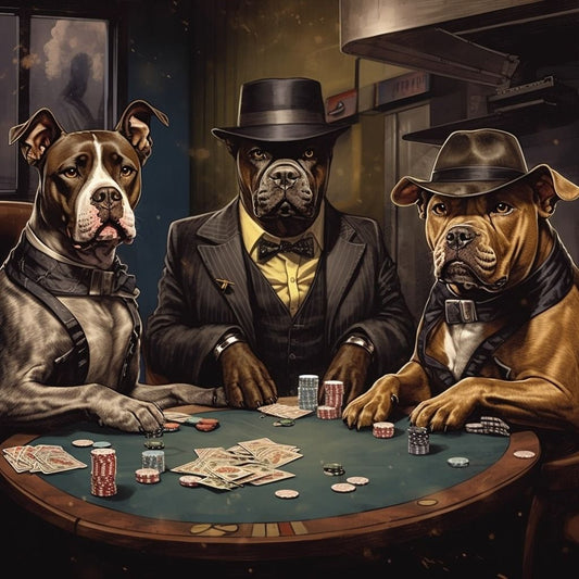 Playing Poker Dog | Diamond Painting