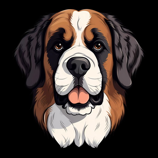 Saint Bernard Dog | Diamond Painting