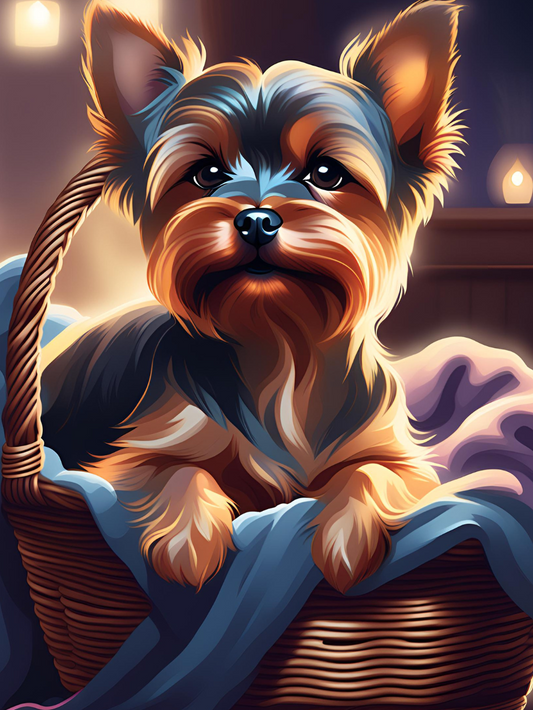 Dog Yorkie | Diamond Painting