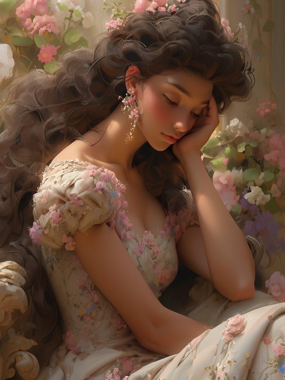 Beautiful Girl | Diamond Painting