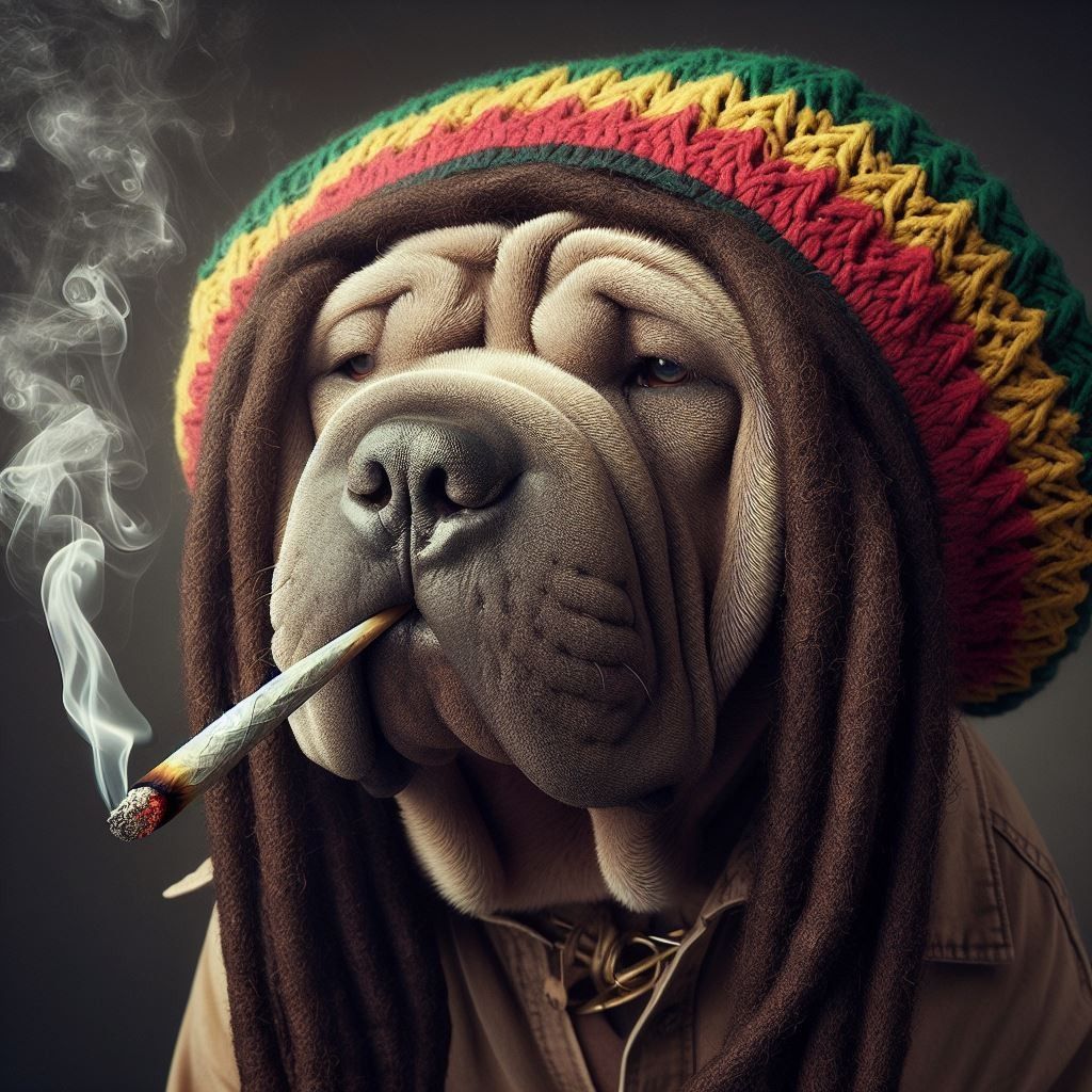 Shar Pei Dog | Diamond Painting