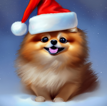 Pomeranian Dog | Diamond Painting