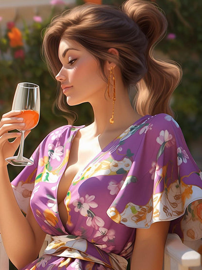 Beautiful Girl | Diamond Painting