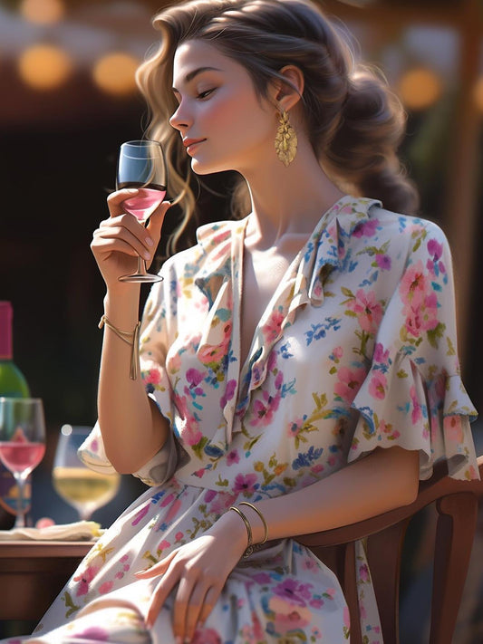 Beautiful Girl | Diamond Painting