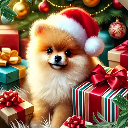 Pomeranian Dog | Diamond Painting