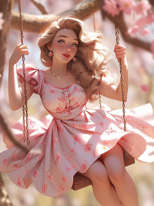 Beautiful Girl | Diamond Painting