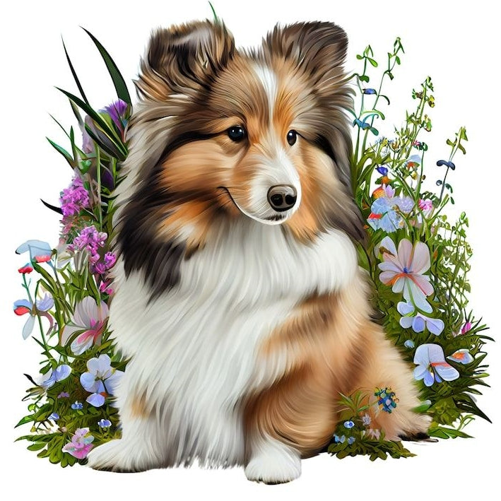 Sheltie Dog | Diamond Painting