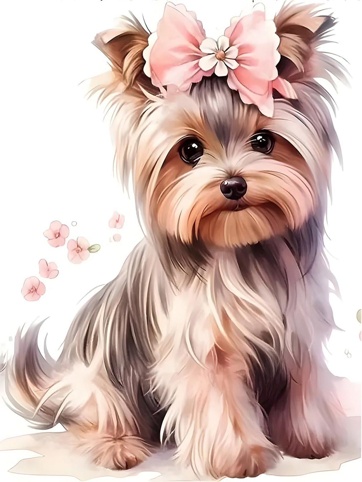 Dog Yorkie | Diamond Painting