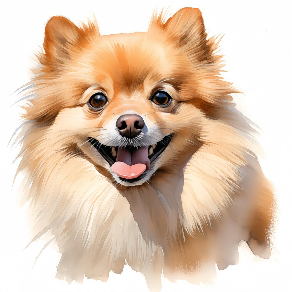 Pomeranian Dog | Diamond Painting