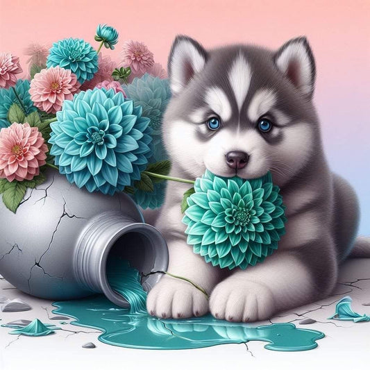 Husky Dog | Diamond Painting